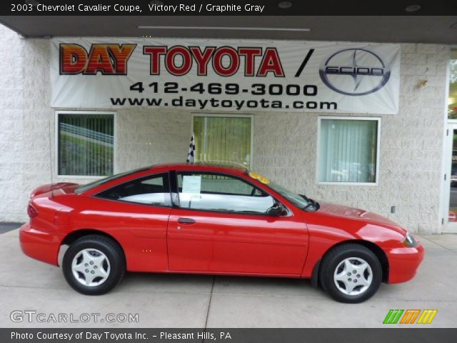 2003 Chevrolet Cavalier Coupe in Victory Red