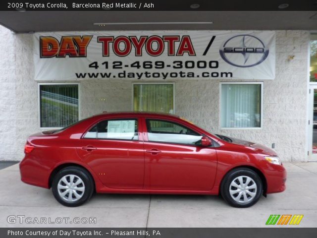 2009 Toyota Corolla  in Barcelona Red Metallic