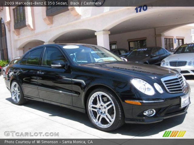 2009 Mercedes-Benz E 350 Sedan in Black