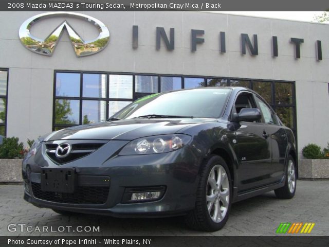 2008 Mazda MAZDA3 s Touring Sedan in Metropolitan Gray Mica