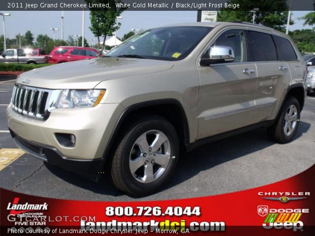 2011 Jeep Grand Cherokee Limited in White Gold Metallic