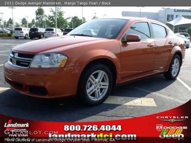 2011 Dodge Avenger Mainstreet in Mango Tango Pearl