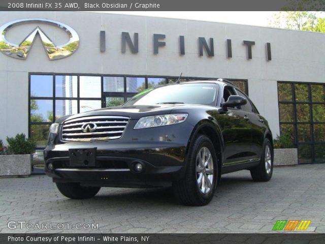 2008 Infiniti FX 35 AWD in Black Obsidian