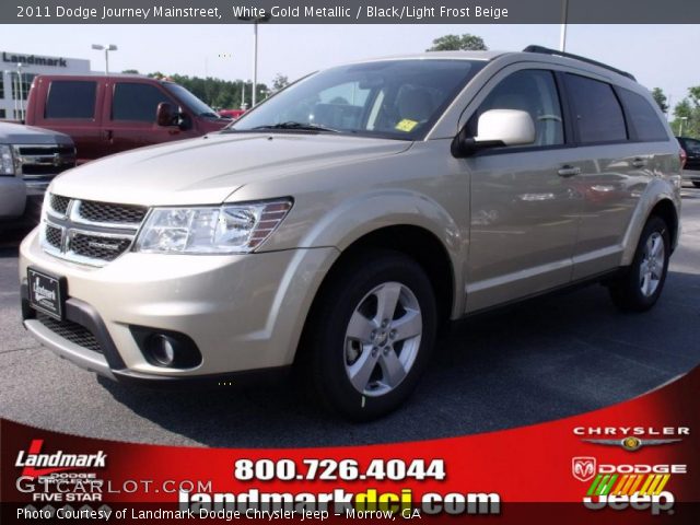 2011 Dodge Journey Mainstreet in White Gold Metallic