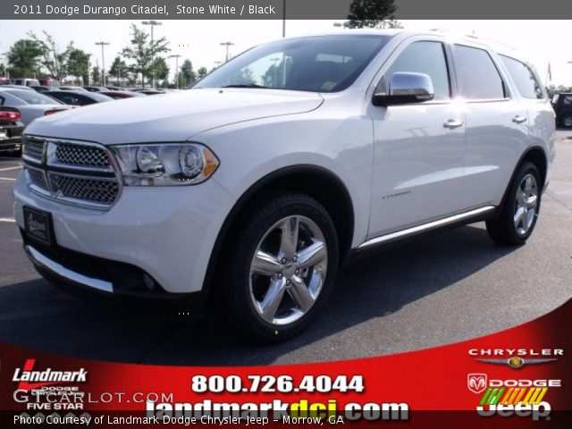 2011 Dodge Durango Citadel in Stone White