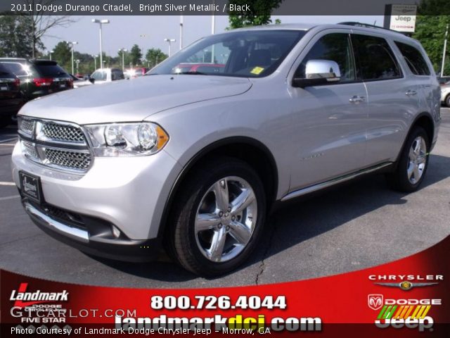 2011 Dodge Durango Citadel in Bright Silver Metallic