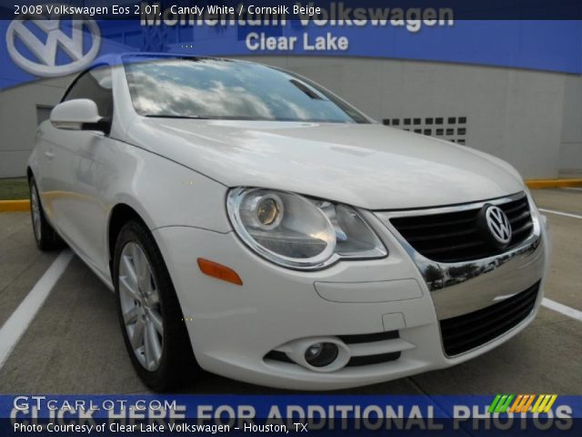 2008 Volkswagen Eos 2.0T in Candy White