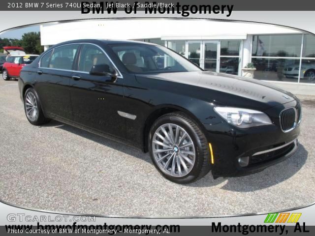 2012 BMW 7 Series 740Li Sedan in Jet Black