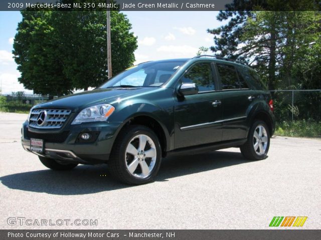 2009 Mercedes-Benz ML 350 4Matic in Jade Green Metallic