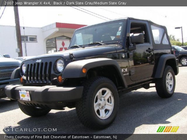 2007 Jeep Wrangler X 4x4 in Black