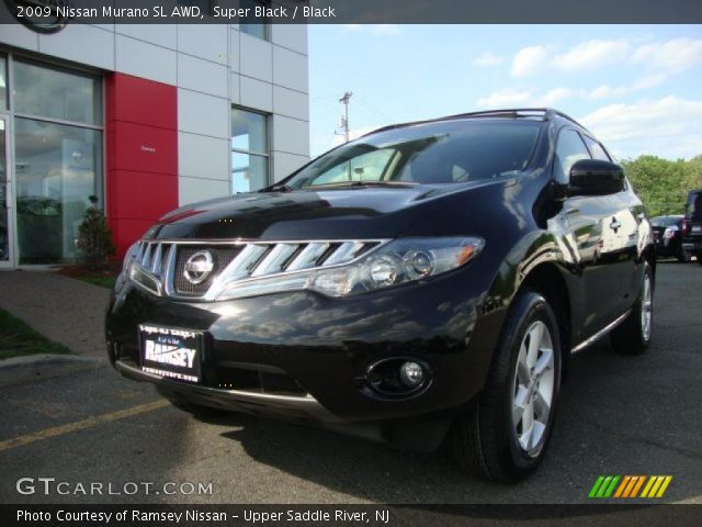 2009 Nissan Murano SL AWD in Super Black