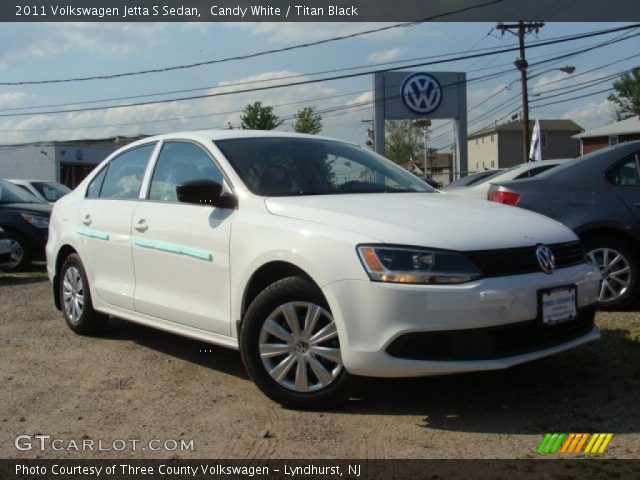 2011 Volkswagen Jetta S Sedan in Candy White