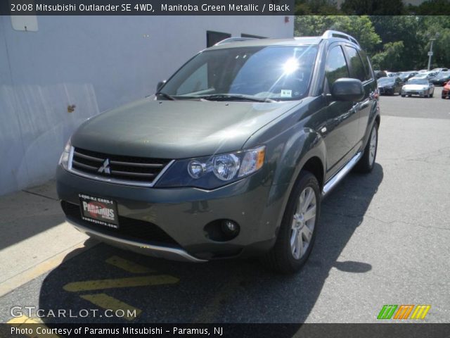 2008 Mitsubishi Outlander SE 4WD in Manitoba Green Metallic