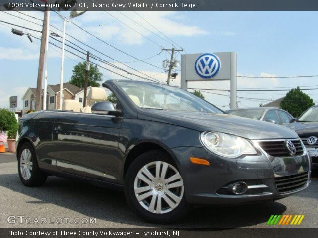 2008 Volkswagen Eos 2.0T in Island Grey Metallic