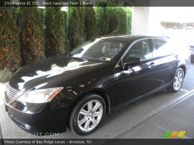 2008 Lexus ES 350 in Black Sapphire Pearl