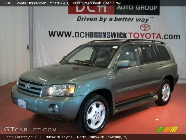 2006 Toyota Highlander Limited 4WD in Oasis Green Pearl