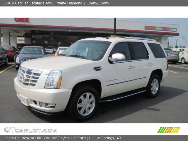 2009 Cadillac Escalade AWD in White Diamond