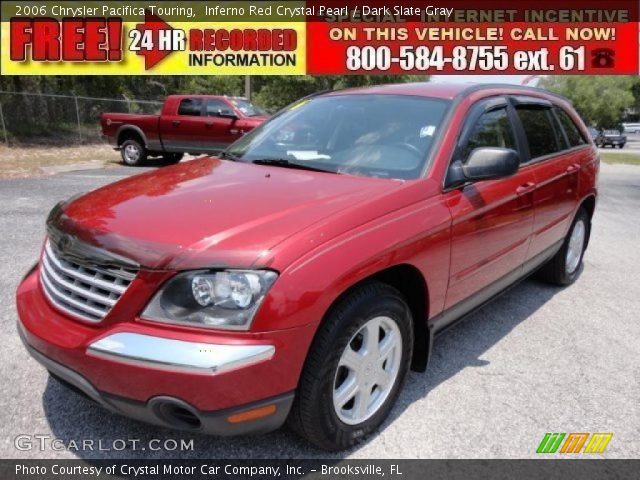 2006 Chrysler Pacifica Touring in Inferno Red Crystal Pearl
