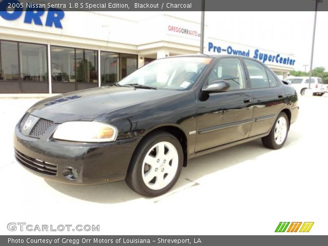 2005 Nissan Sentra 1.8 S Special Edition in Blackout