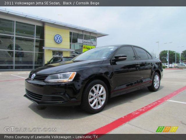 2011 Volkswagen Jetta SE Sedan in Black