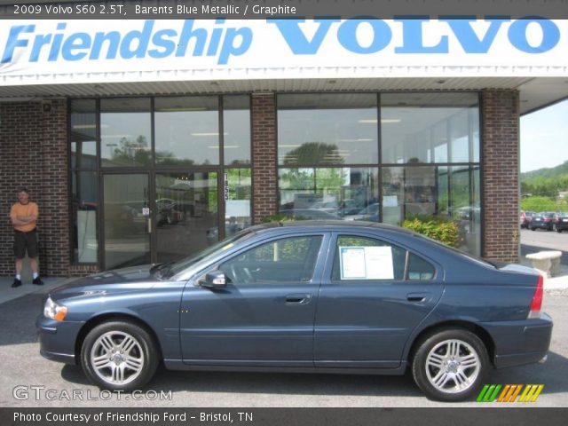 2009 Volvo S60 2.5T in Barents Blue Metallic