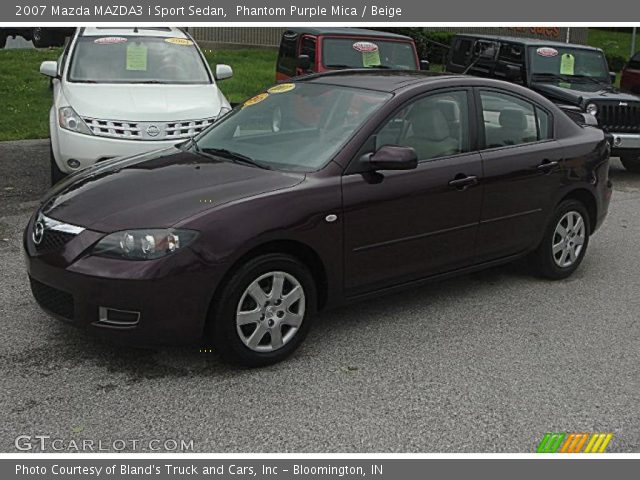 2007 Mazda MAZDA3 i Sport Sedan in Phantom Purple Mica