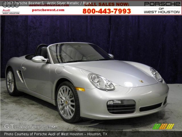 2007 Porsche Boxster S in Arctic Silver Metallic