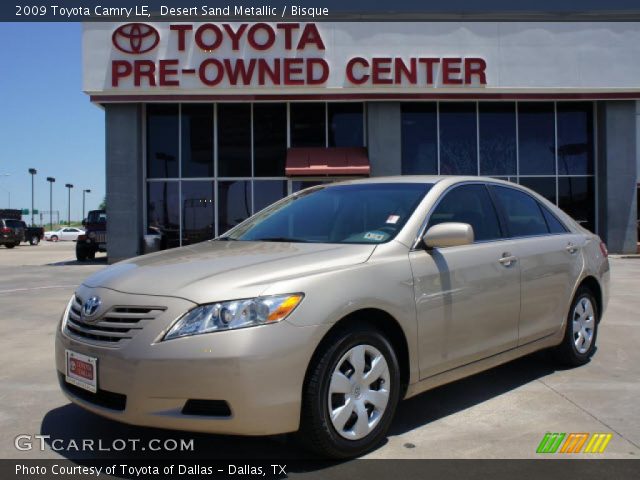 2009 Toyota Camry LE in Desert Sand Metallic