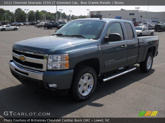 2011 Chevrolet Silverado 1500 LT Extended Cab in Blue Granite Metallic