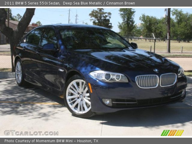 2011 Bmw 5 series deep sea blue metallic #3