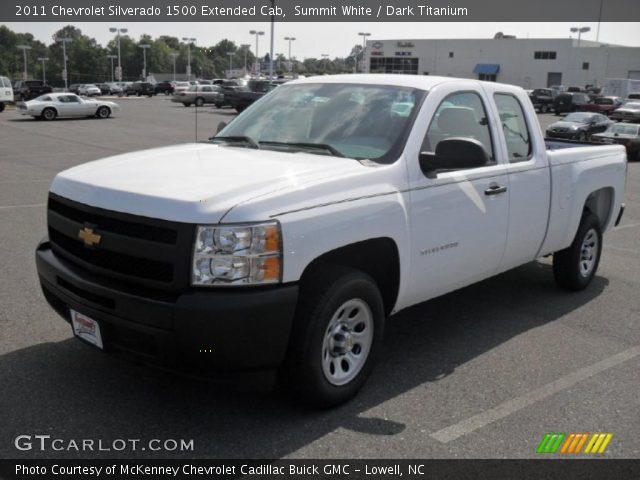 2011 Chevrolet Silverado 1500 Extended Cab in Summit White