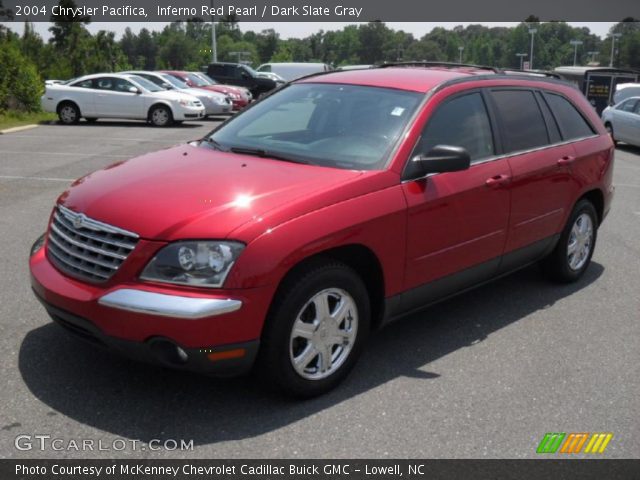 2004 Chrysler Pacifica  in Inferno Red Pearl