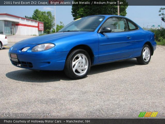 2001 Ford Escort ZX2 Coupe in Bright Atlantic Blue Metallic