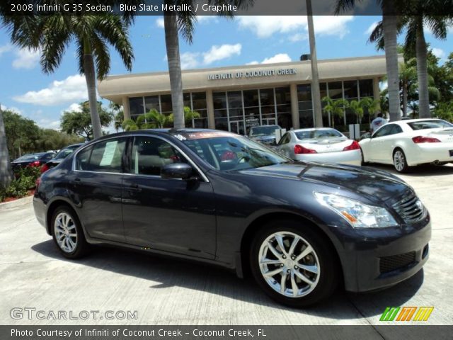2008 Infiniti G 35 Sedan in Blue Slate Metallic