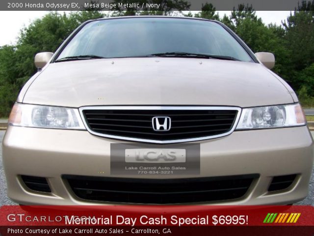 2000 Honda Odyssey EX in Mesa Beige Metallic