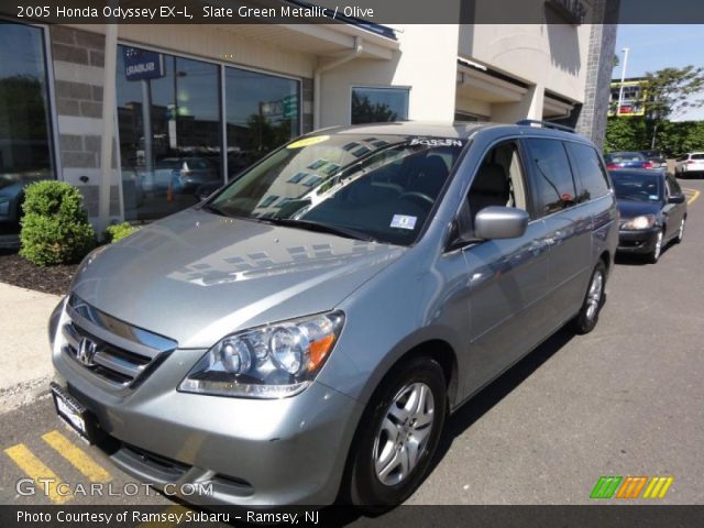 2005 Honda Odyssey EX-L in Slate Green Metallic