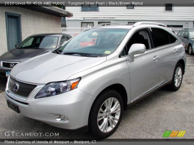2010 Lexus RX 450h AWD Hybrid in Tungsten Silver Pearl