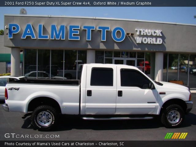 2001 Ford F250 Super Duty XL Super Crew 4x4 in Oxford White