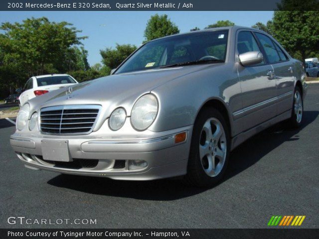 2002 Mercedes-Benz E 320 Sedan in Quartz Silver Metallic