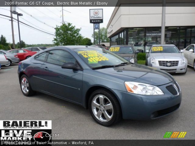 2006 Pontiac G6 GT Coupe in Electric Blue Metallic