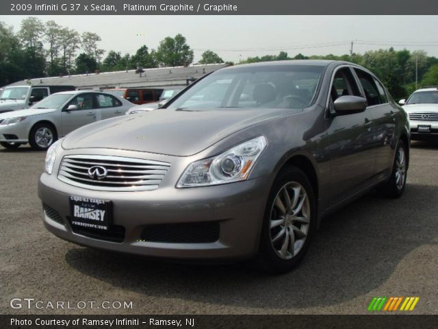 2009 Infiniti G 37 x Sedan in Platinum Graphite