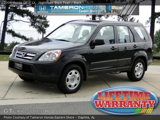 2006 Honda CR-V LX in Nighthawk Black Pearl