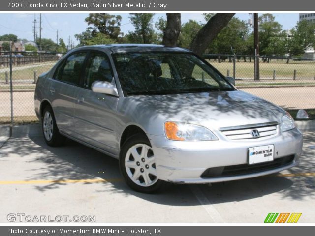 2003 Honda Civic EX Sedan in Satin Silver Metallic