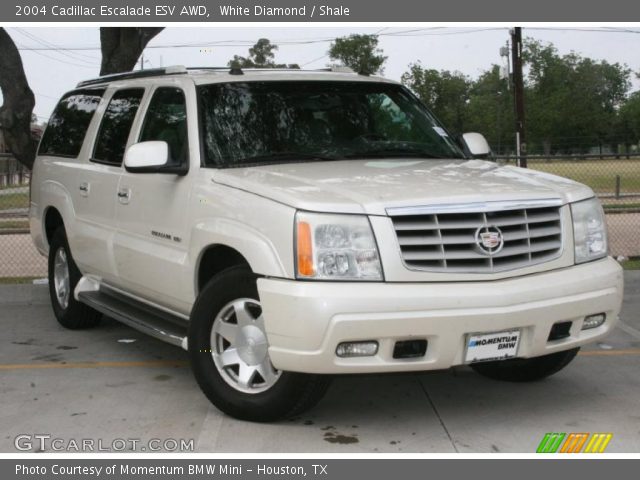 2004 Cadillac Escalade ESV AWD in White Diamond