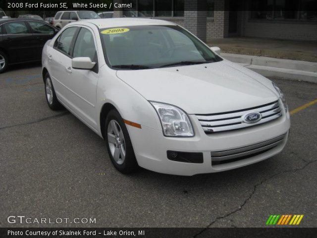 2008 Ford Fusion SE in White Suede