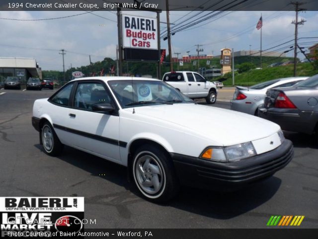 1994 Chevrolet Cavalier Coupe in Bright White