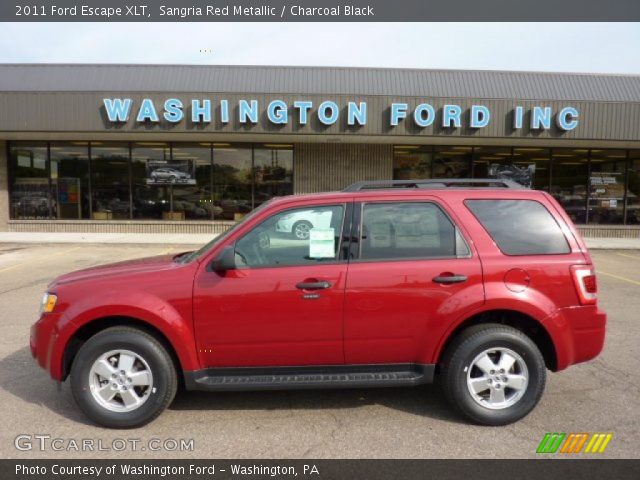 2011 Ford Escape XLT in Sangria Red Metallic