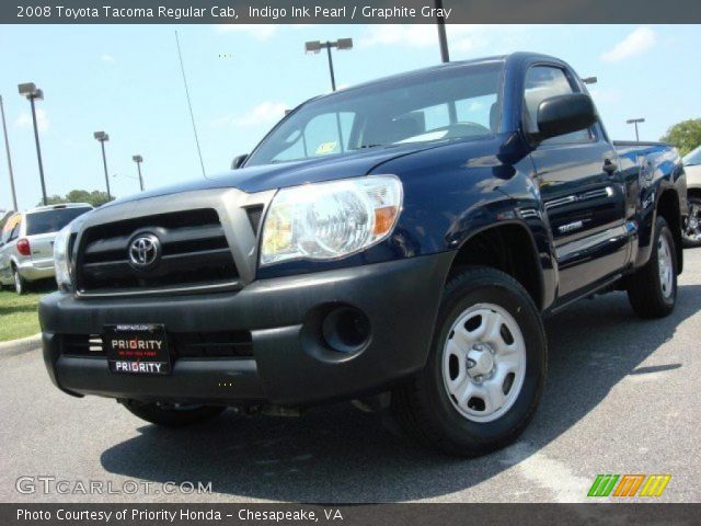2008 Toyota Tacoma Regular Cab in Indigo Ink Pearl