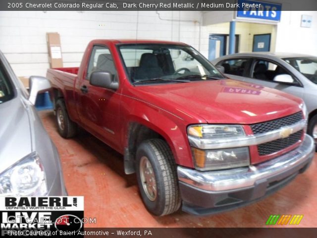 2005 Chevrolet Colorado Regular Cab in Dark Cherry Red Metallic