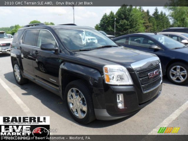 2010 GMC Terrain SLE AWD in Onyx Black
